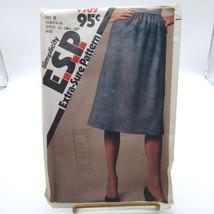 Vintage Sewing PATTERN Simplicity 9709, ESP Extra Sure 1980 Misses Slim ... - $11.65