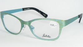 JF Rey Petite PM004 4020 Anise Green /Turquoise Blue EYEGLASSES 49-17-132mm - £125.82 GBP