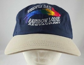 Tiedfly Bar Rainbow Lodge Restaurant Adjustable baseball hat Fly Fishing - £8.22 GBP