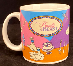 Beauty and the Beast Mug-Belle-Walt Disney-Coffee Mug Cup-Vintage - $11.75
