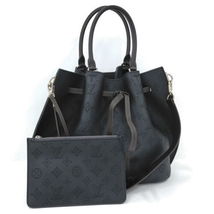 Louis Vuitton 2WAY Drawstring Shoulder Bag Giroratta Monogram Mahina Noir - £2,699.64 GBP
