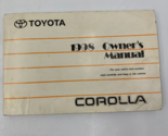 1998 Toyota Corolla Owners Manual Handbook OEM A01B34038 - $14.84