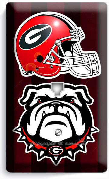 GEORGIA BULLDOGS UNIVERSITY FOOTBALL TEAM GO DAWGS PHONE TELEPHONE COVER PLATES
