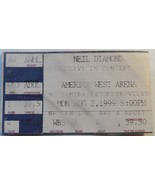 Neil Diamond Vintage Ticket Stub 1999 America West Arena Phoenix, Arizona  - $9.42 CAD