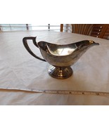 Vintage Silver Plated Gravy Boat Sauce tarnished Pre-owned - £12.13 GBP