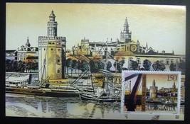 Maximum Card Yugoslavia 1992 Sevilla Spain start of XX centory MC 1981 - $5.47