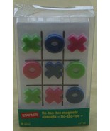 Staples Tic-Tac-Toe Magnets - BRAND NEW IN PACKAGE - SUPER CUTE MAGNETS ... - $9.49 CAD