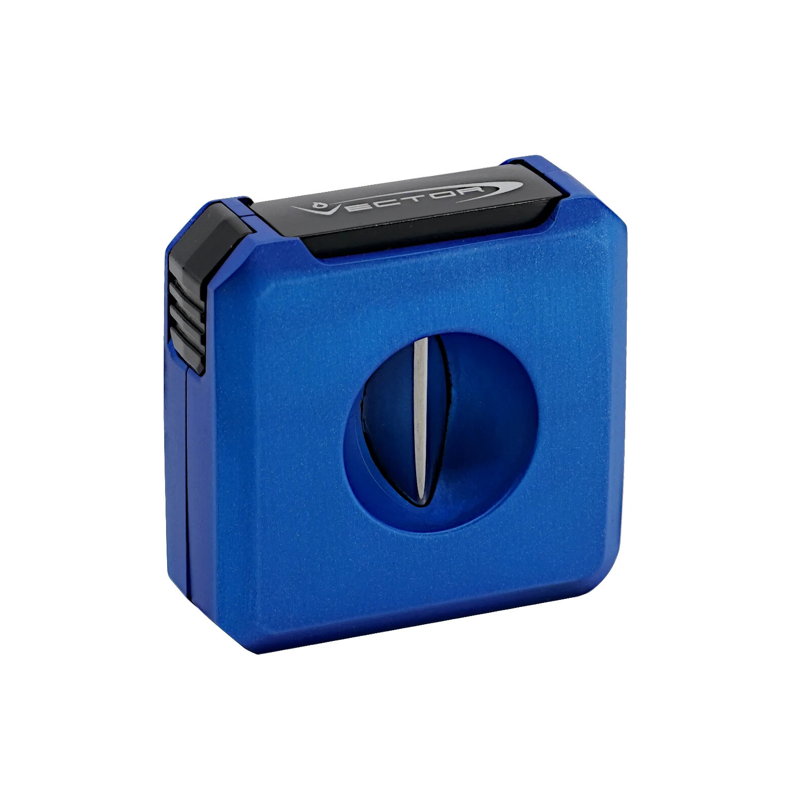Vector V Cube Multi-Use Cigar Cutter Metallic Blue - VECTOR BLUE VCUBE 06 - $48.99