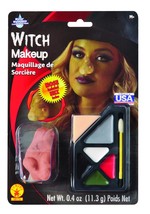 Rubie&#39;s - Witch Makeup Kit - One Size -Costume Accessory - Witch Nose - Washable - £7.06 GBP