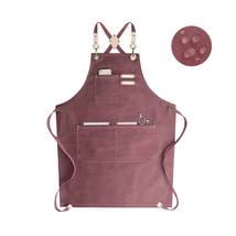 Chef Water Resistant Canvas Aprons Gifts For Women Men - £22.67 GBP