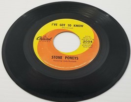 N) Stone Poney&#39;s - Different Drum - I&#39;ve Got to Know  - 45 RPM Vinyl Record - $4.94