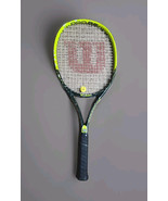 Wilson Pro 25 Tennis Raquet, 100 Sq. Inch Head, 3 7/8&quot; Grip In Fair Cond... - $12.34