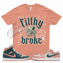 FILTHY T Shirt for J1 1 Low Light Madder Root Dark Teal Green Pink WMNS Mid  - £20.60 GBP+