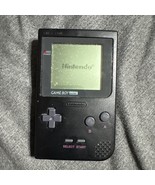 Nintendo Game Boy Pocket MGB-001 - BLACK Testing Working No Battery Cover - $54.62 CAD