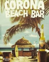 Corona Extra Light Imported Beer Advertising Metal  Sign 8x12in  Coors 46 - $34.72 CAD