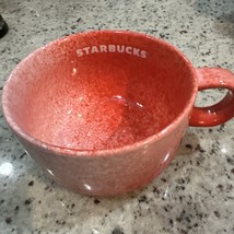 STARBUCKS 2020 Pink Speckled Fade Ceramic 16 fl oz Coffee Mug BNWT - $14.57