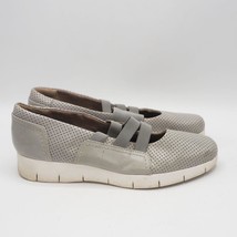 Clarks Artisan Gris à Enfiler Cuir Décontracté Chaussures Femmes Taille ... - $44.08