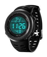 Reloj Para Hombre Digital Deportivo Militar 50M Resistente al Agua con C... - $489.92 MXN