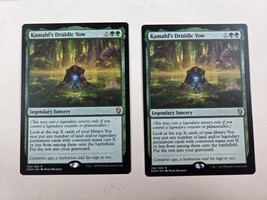 (2x) Kamahl&#39;s Druidic Vow Dominaria #166 LP Magic the Gathering - $3.95