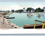 Boats Docked At Pawtucket Cove Pawtucket Rhode Island UNP UDB Postcard G16 - $6.88