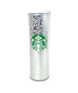 Starbucks Holiday 2020 Silver Effervescent Bubbles Hot Tumbler Cup 16oz NEW - £24.87 GBP