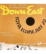 Down East Magazine Of Maine July 1963 Total Eclipse Edition New England E12 - $1,330.29 MXN