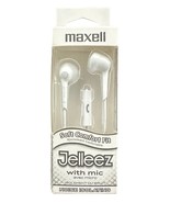 Maxell Jelleez Earbud w/ Microphone Soft Comfortable Fit - Noise Isolati... - £9.43 GBP
