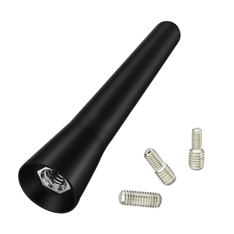 652F Car Aerial Short Vehicle Radio Antenna Small Universal with M4 M5 M6 Thread - £38.16 GBP