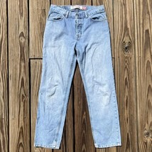 Gap Low Rise Straight Leg Button Fly Faded Denim Jeans 28 x 28 Womens Si... - $12.32