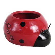 Rocket Farms Love Bugs Ceramic Ladybug Ceramic Pottery Planter Cute! Suc... - $19.35