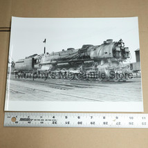 Union Pacific 9047 4-12-2 Steam Train Locomotive in Yard 8x11in Vintage ... - $30.00