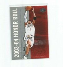 Allen Iverson (Philadelphia 76ers) 2003-04 Upper Deck Honor Roll Card #64 - £3.89 GBP