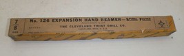 Cleveland Twist Drill Expansion Hand Reamer Spiral Fluted No 126 - ?&quot; - £49.54 GBP