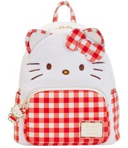Universal Studios Loungefly Hello Kitty Mini Backpack Gingham Cosplay Of... - $129.99
