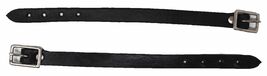 Horse Western Saddle Fender Replacement Contoured Hobble Strap Black 52HS03 - $12.99