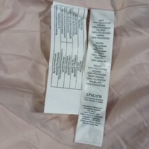 Zenergy by Chicos Women's Pink/Black Full Zip Pockets Vest Size 00 image 4