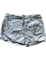 Between Me &amp; you Girls Linen Blend Shorts Flat Front Chino Size 12 Pockets - $5.89