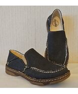 Tony Lama Gator Driving Moccasins Mens 8 Charcoal Opanka Slip On Shoes T... - $47.98