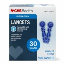 CVS Health Ultra Thin 30 Gauge Lancets, 100 ct - $8.90