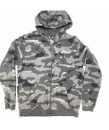 Nike Hoodie Mens LT Camo Large Tall Gray Pullover Hooded Performance Spo... - £18.40 GBP