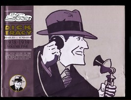 Dick Tracy: Dailies &amp; Sundays-1938-1939-Chester Gould-Hardcover- - £21.24 GBP