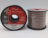 RCA AH18100SR 18-Guage Speaker Wire 200 Feet Clear Lot Of 2 100 Feet Rolls  - $29.02