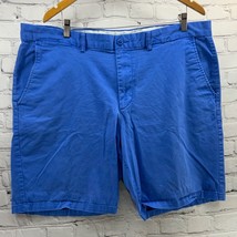 Old Navy Shorts Chino Blue Mens Sz 42 Ultimate Slim Casual Cotton Blend - £14.33 GBP