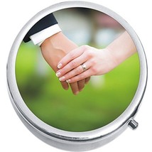 Married Rings Medicine Vitamin Compact Pill Box - $9.78