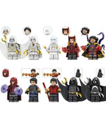 10Pcs Black Moon Knight Minifigures Shang-chi The Ten Rings Magneto Mini... - $22.89