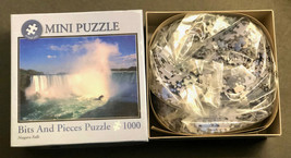 Smallest Mini Jigsaw Puzzle Bits &amp; Pieces NIAGARA FALLS 1000 pcs - $13.15