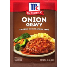 McCormick Onion Gravy Mix, 0.87 oz - £4.59 GBP