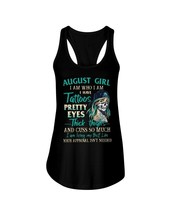 Tattoos Pretty Eyes Women Tank Tops August Girl Thick Things Happy Birth... - £15.82 GBP