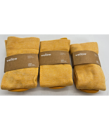 NEW Wellow Premium Compression Socks Large Wide Calf (LOT OF 3) Mustard - $36.54 CAD