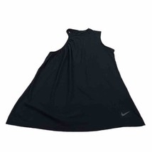 Nike Dri-Fit Women’s Black Sleeveless Shirt Size Small Cutout On One Side - £11.04 GBP